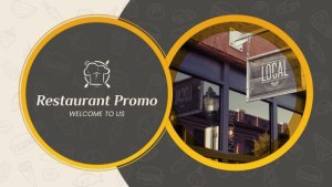 Videohive Restaurant Promo 30591777 Product Promo template preview