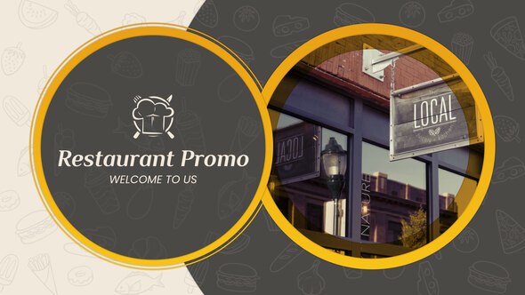 Videohive Restaurant Promo 30591777 Product Promo template preview
