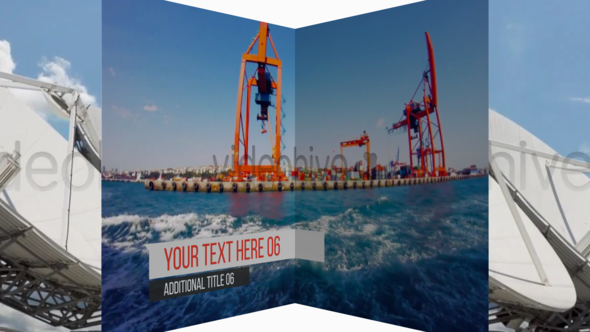 Videohive Transition Unfold Video Displays template preview