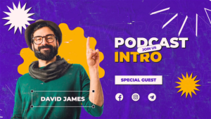 Videohive Podcast Paper Opener Openers template preview