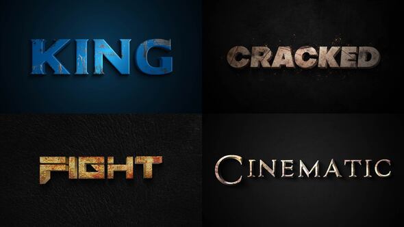 Videohive Text Effect - Action Style 02 Titles template preview