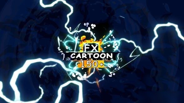 Videohive Cartoon Fx 150+ Elements template preview