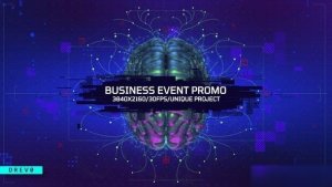 Videohive Business Event Promo/ Brain Power Intro/ Corporate IT Technology/ Sci fi/ Conference/ Modern HUD/ TV Openers template preview