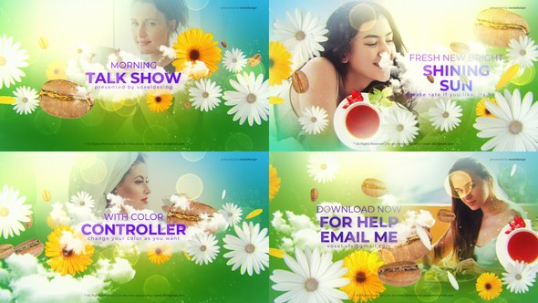 Videohive Morning Talk Show Opener Openers template preview
