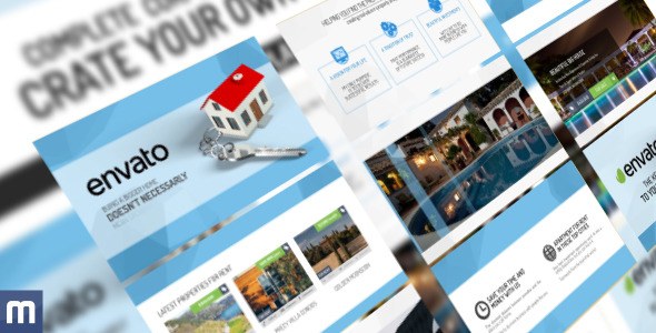 Videohive Real Estate - Promotional Video Openers template preview