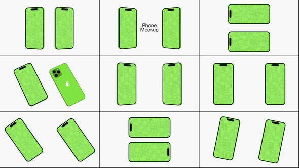 Videohive Mockup Phone Product Promo template preview