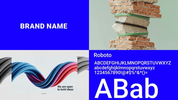 Videohive Brand Identity Reveal Logo Stings template preview