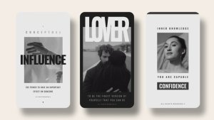 Videohive Monochrome Stories Openers template preview