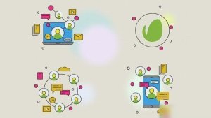 Videohive Social Networks Line Art Opener Openers template preview