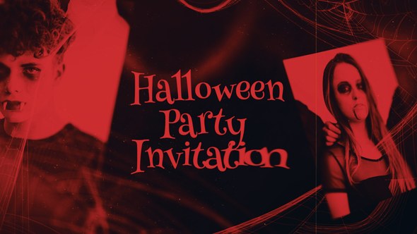 Videohive Halloween Party Invitation 60343601 Openers template preview