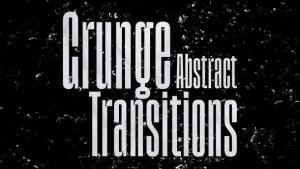 Videohive Grunge Abstract Transitions Elements template preview