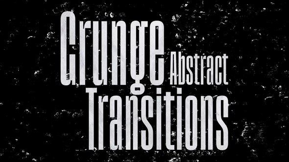 Videohive Grunge Abstract Transitions Elements template preview