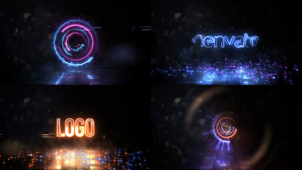 Videohive High Speed Spinning Energy Logo Logo Stings template preview