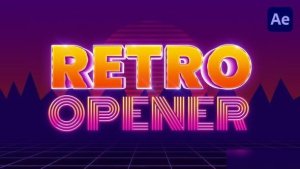 Videohive Retro Opener 33412498 Openers template preview