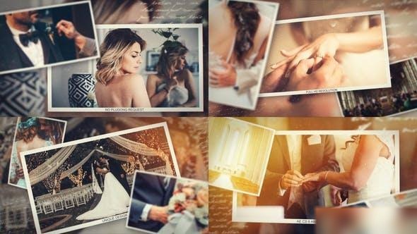 Videohive Sweet Romantic Wedding Slideshow Openers template preview