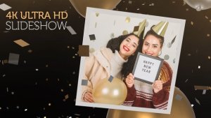 Videohive Happy New Year (4K slideshow) Video Displays template preview
