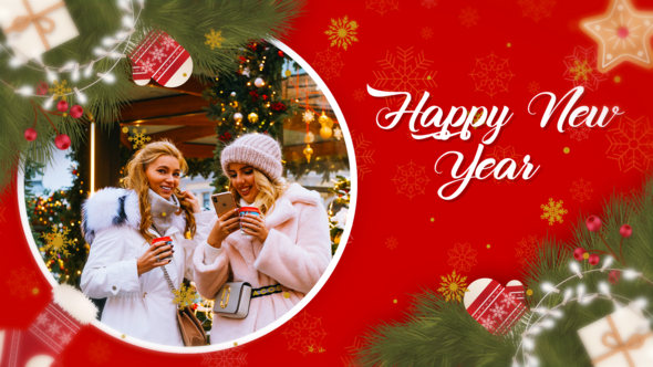 Videohive Happy New Year Slideshow 48968547 Video Displays template preview