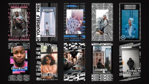 Videohive Urban Typography Stories Elements template preview