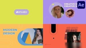 Videohive Stylish Creative Scenes | After Effects Openers template preview