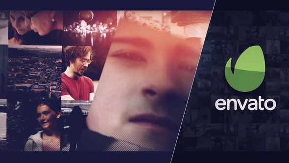 Videohive Folding Video Intro Openers template preview