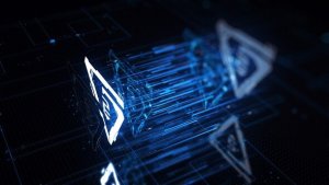 Light Rays Logo Video Displays template preview