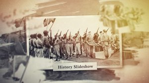 Videohive History Video Displays template preview
