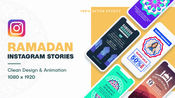 Videohive Ramadan Instagram Stories Ramadan template preview
