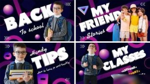 Videohive Kids Blog Intro 50463118 Openers template preview
