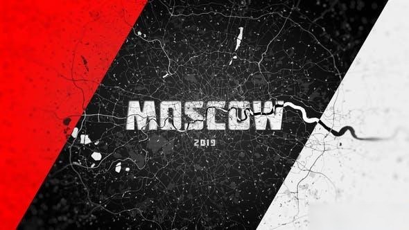 Videohive City Road Logo Reveal 3-in Pack Logo Stings template preview