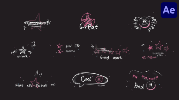 Videohive Starry Sky Titles | After Effects Titles template preview