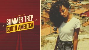 Summer Trip Video Displays template preview
