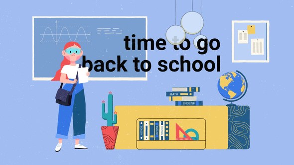 Videohive Back to School Intro Openers template preview