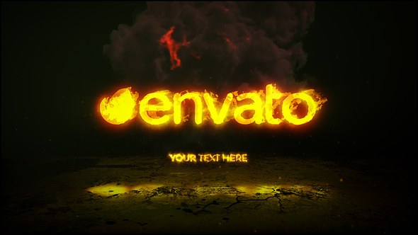 Videohive Fire Logo Animation Vol. 2 Logo Stings template preview