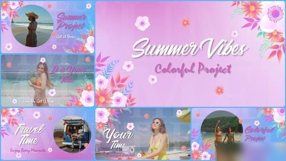 Videohive Summer Vibes 46192646 Openers template preview