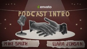 Videohive Collage Podcast Intro Openers template preview