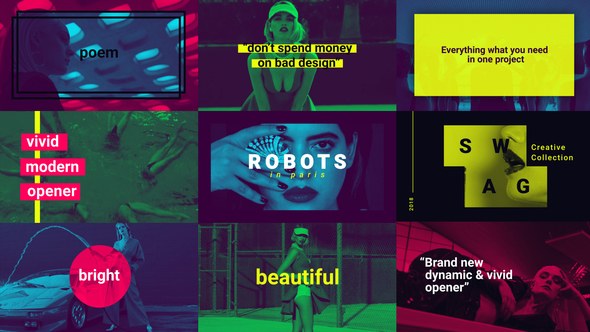 Videohive Robots in Paris (Opener) Openers template preview