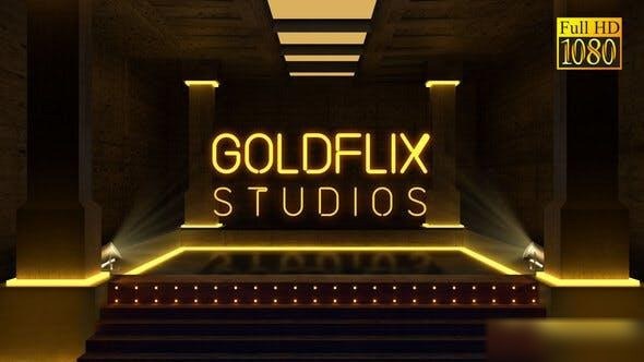 Videohive Golden Studio Opener Openers template preview