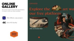 Videohive Online Gallery Product Promo template preview
