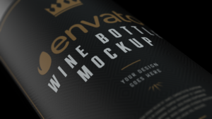 Videohive Wine Bottle Commercial Product Promo template preview