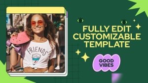 Videohive Retro Colorful Slides Promo Openers template preview