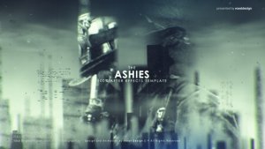 Videohive ASHES Cinematic Titles Titles template preview