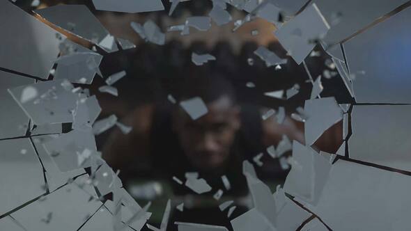 Videohive Shattered Glass Transitions 58257136 Elements template preview