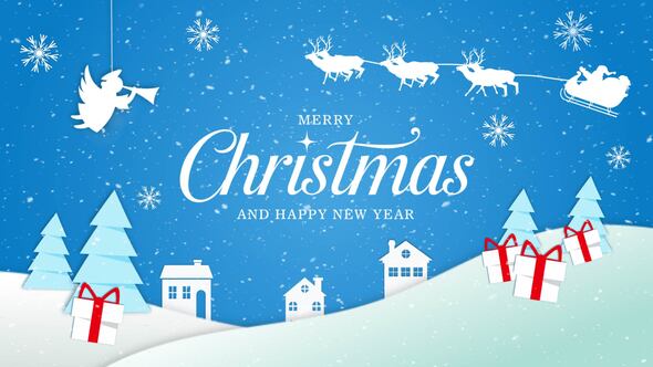Videohive Merry Christmas Intro 60797764 Openers template preview