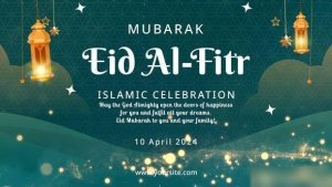Videohive Eid Al Fitr Intro V3 Ramadan template preview