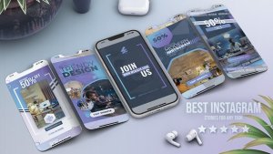 Videohive Instagram Stories Vertical 54254219 Product Promo template preview