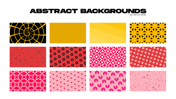 Videohive Abstract Backgrounds Pack Elements template preview