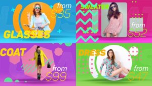 Color Studio Video Displays template preview