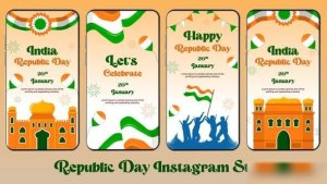 Videohive Happy Republic Day Instagram Story Elements template preview