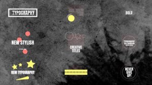 Videohive Grid Titles 50429128 Titles template preview