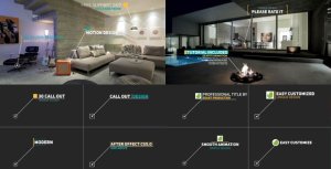 Modern Call Out Titles Video Displays template preview